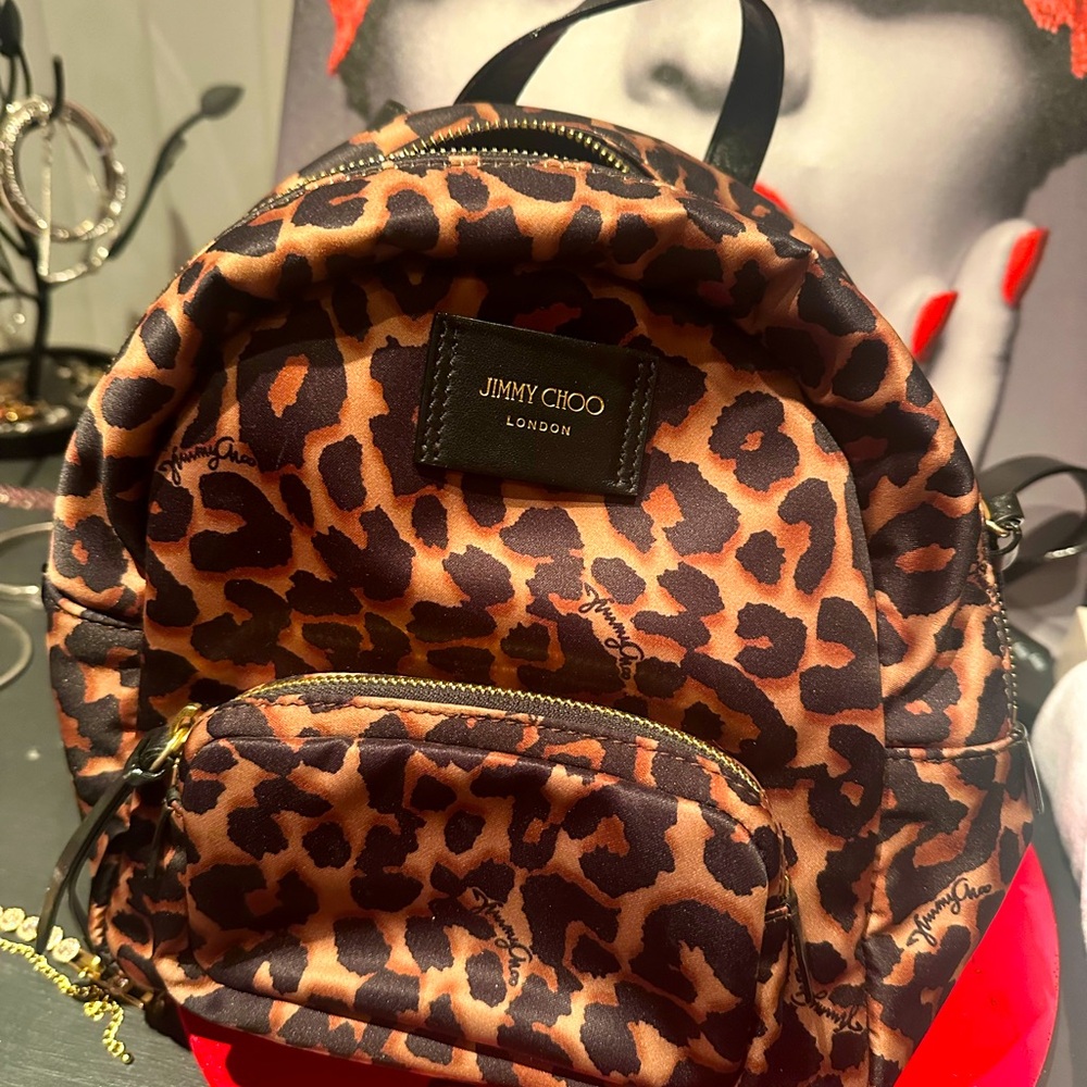 Jimmy Choo mini backpack